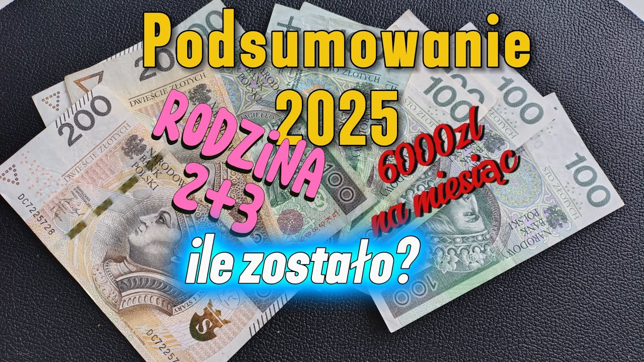 Podsumowanie oszczędności z 2025 ile udało mi się odłożyć z budżetu 6 tysięcy 2+3? Metoda koperowa 