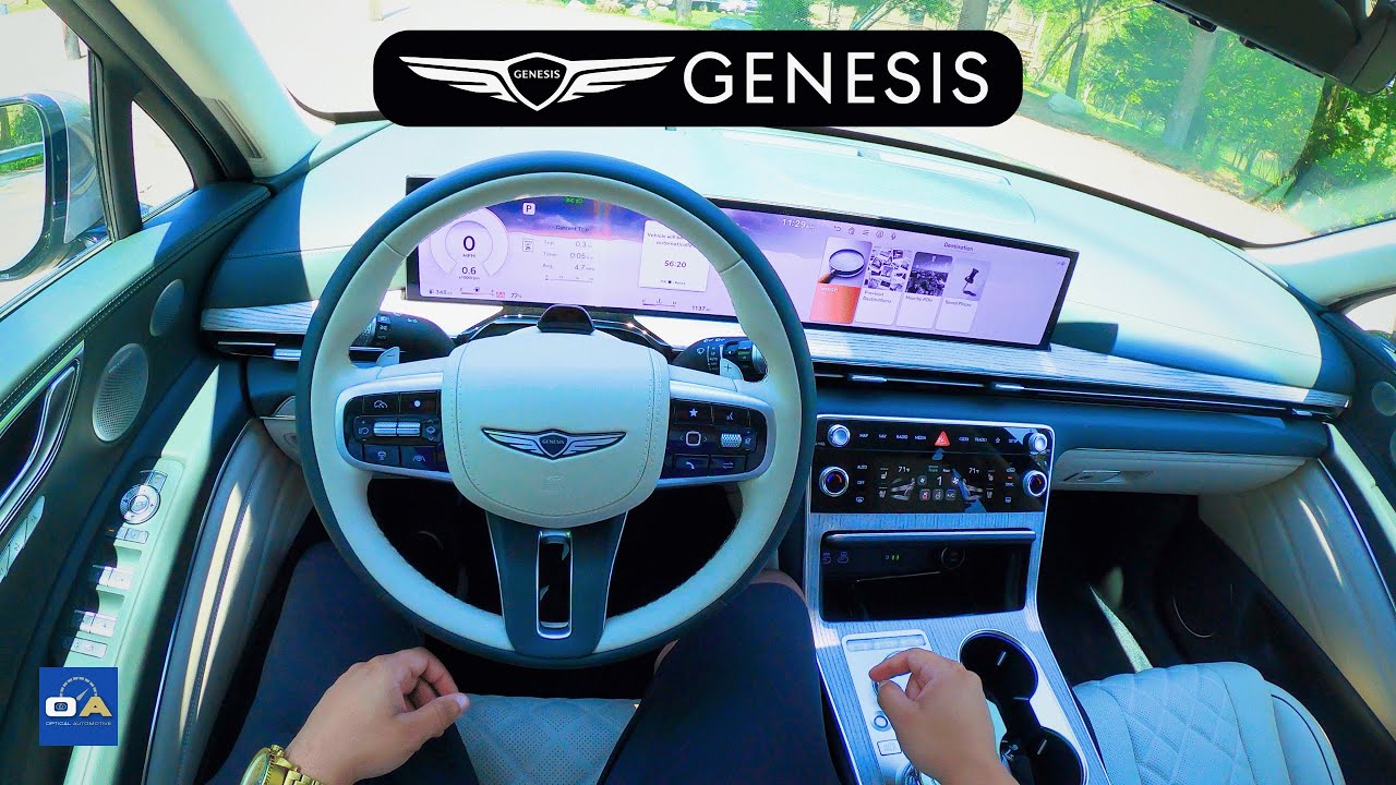 2025 Genesis GV80 Prestige 3.5T AWD | POV Test Drive Impressions & Review | 4K