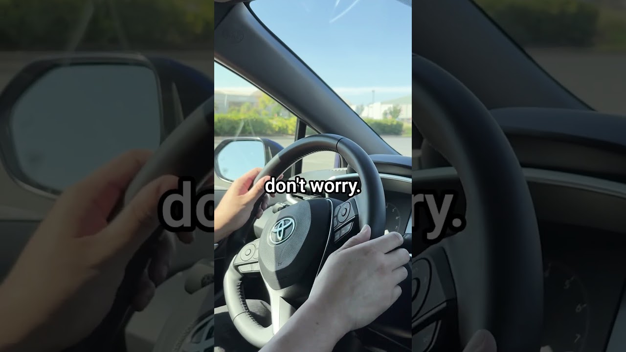 Steering the wheel when reversing? 🚙