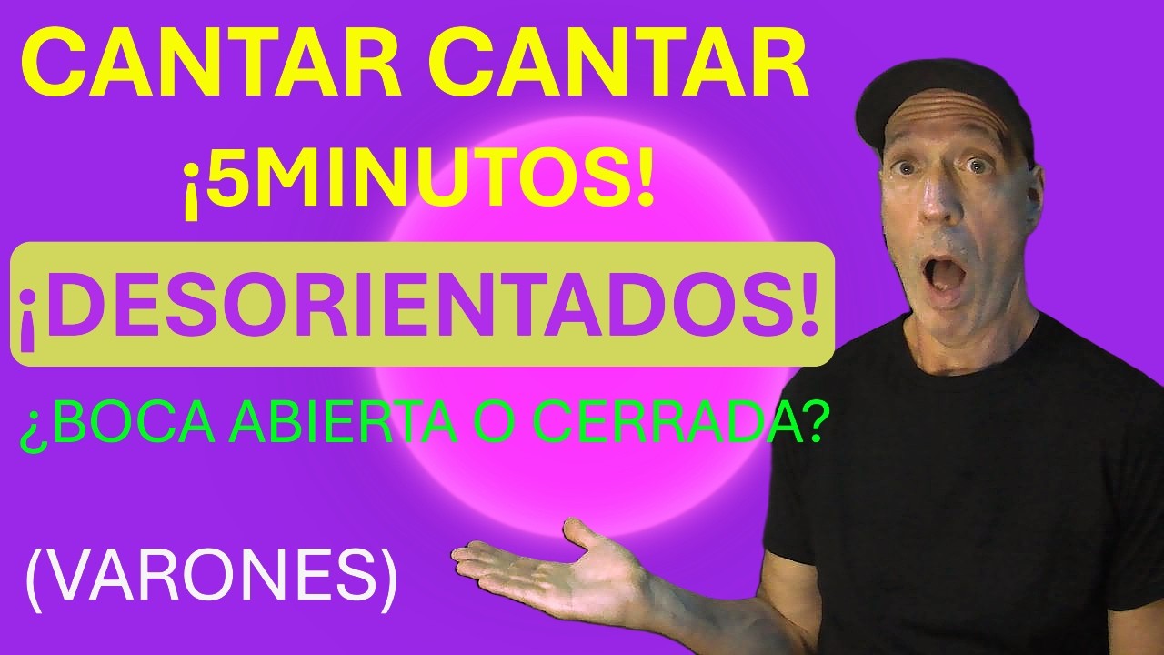 CANTAR CANTAR...¡DESORIENTADOS!