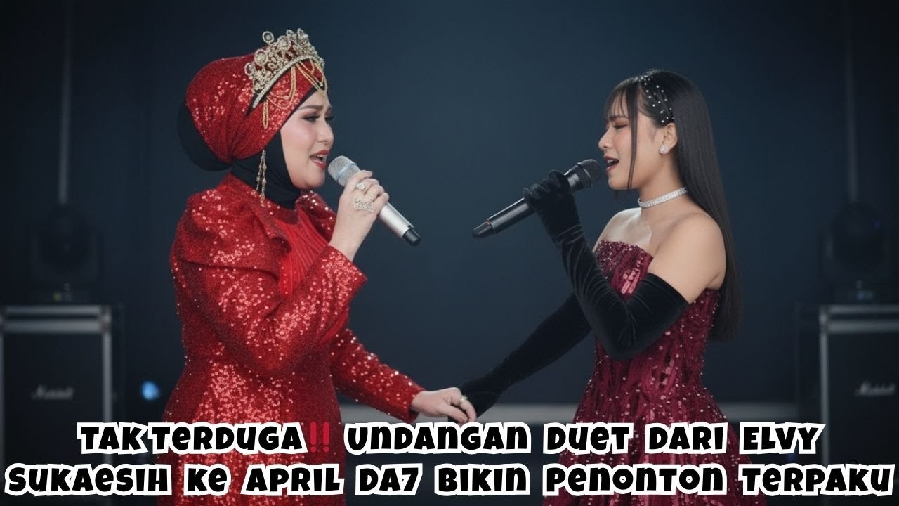 “Detik detik April DA7 Diajak Duet Elvy Sukaesih!! di Panggung Mega Indosiar Bikin Penonton syok”