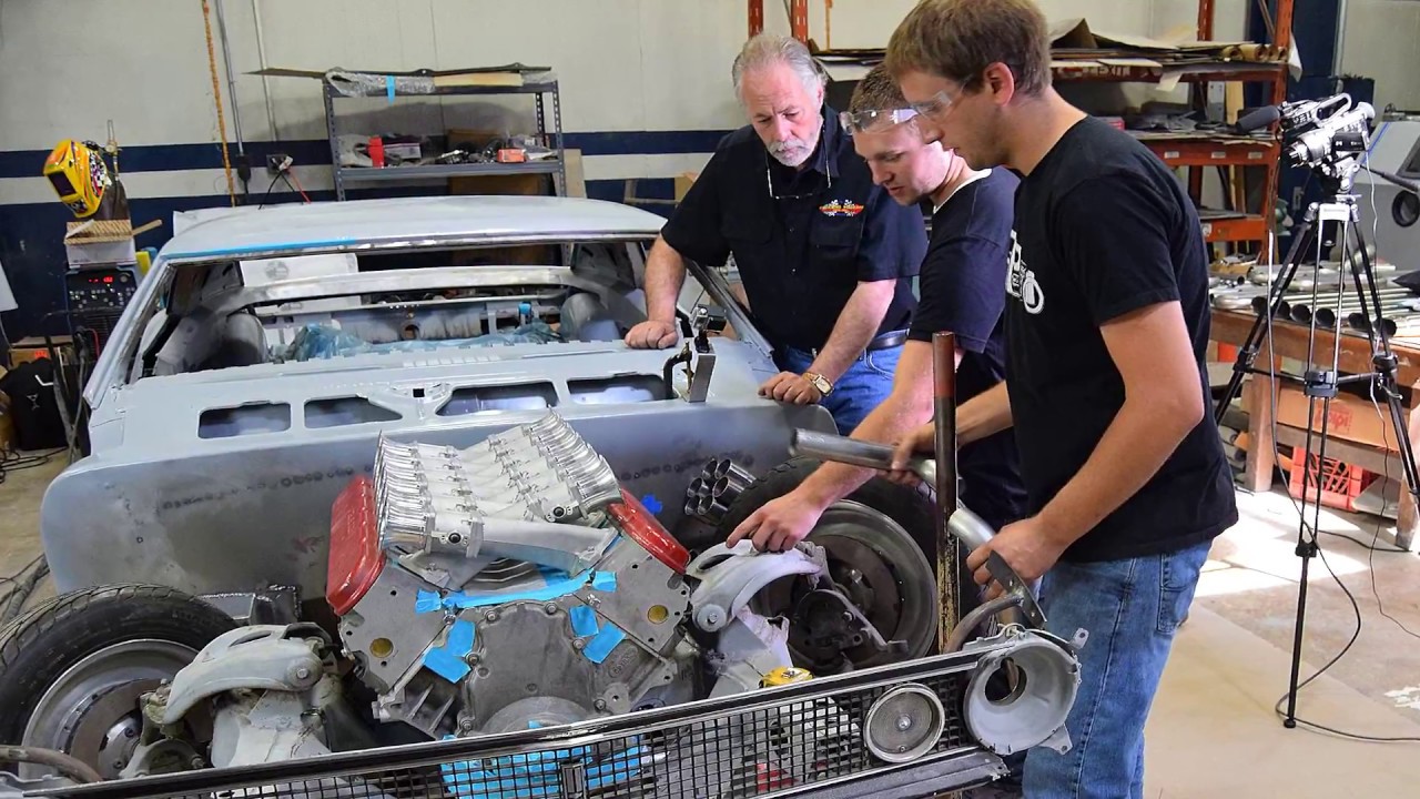 LS V12 67 Camaro Header Build