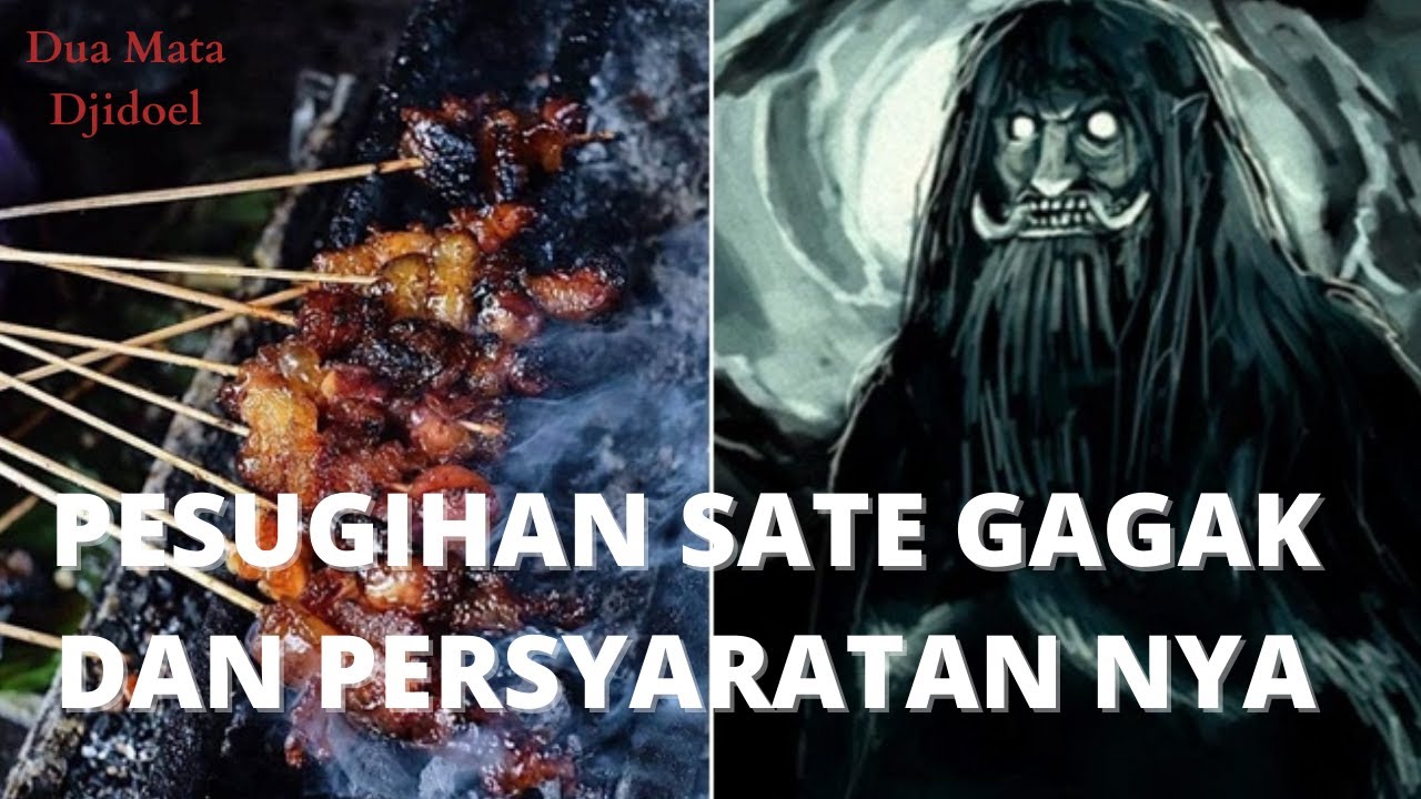 PESUGIHAN SATE GAGAK DAN BERBAGAI MACAM PERSYARATAN NYA !!