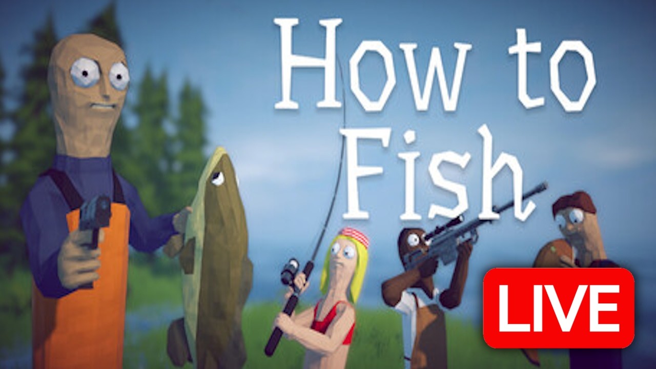 Playing How to Fish with CJ and Psycho - LIVE 🔴