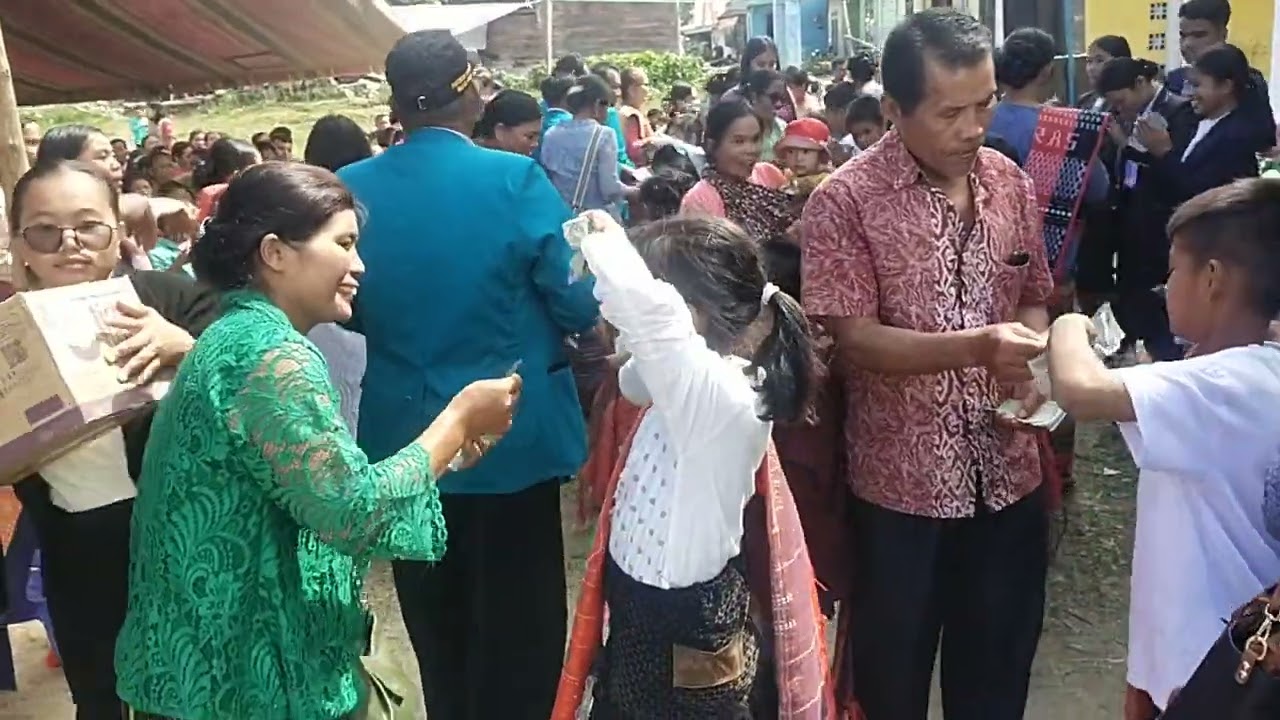 Tortor ASM HKBP Simargalung dalam Acara Jambore Sekolah Minggu HKBP Ressort Hutatinggi Juli 2024