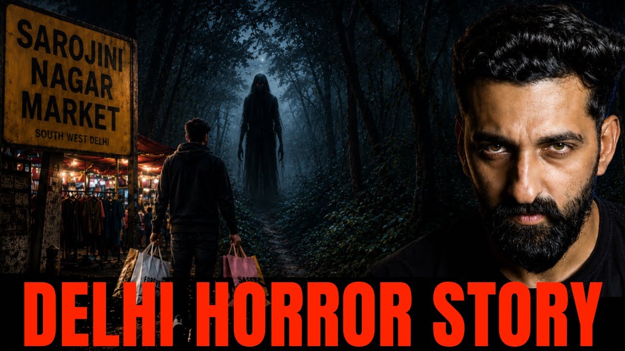 Delhi Horror Story | The Haunted Road Near Sarojini Nagar | By Gods and Ghostss | Koushal Kamra