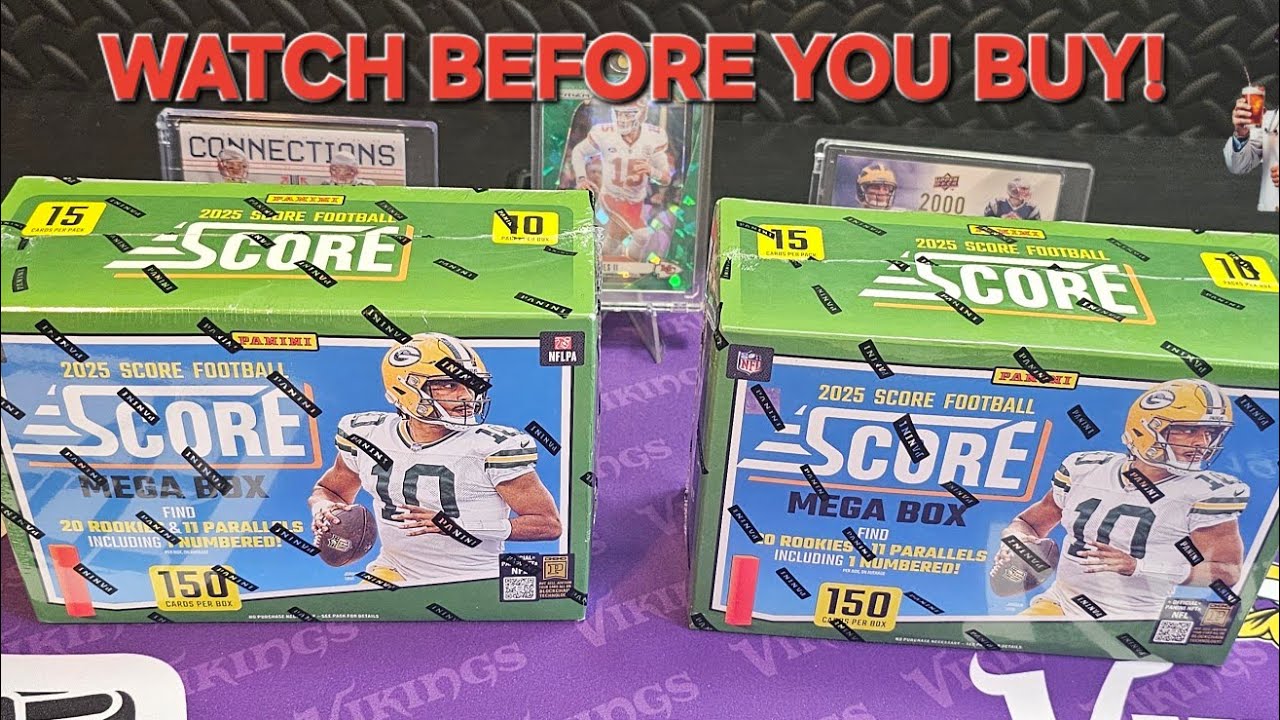 🏈 2025 Score Football Mega Box x2