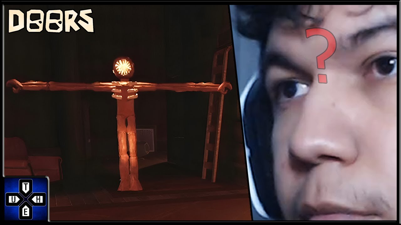 jogando DOORS pela primeira vez (figure é o bicho mais bugado que eu já vi)