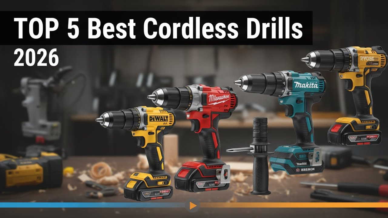 Top 5 Best Cordless Drills 2026 | The Ultimate Buying Guide & Review