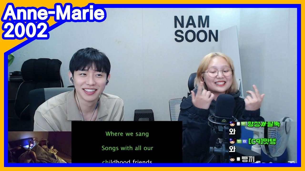 너 한국인 맞는거지?? Anne-Marie - 2002 (백다연)