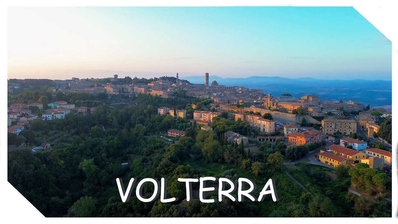 Volterra  - Borgo Medievale  - 2024 - Pisa - 4K - Walking and Fly tour (2024) #medieval