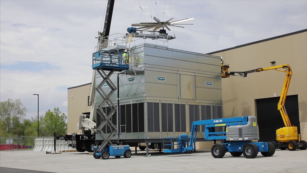 EVAPCO's AT Atlas Being Rigged