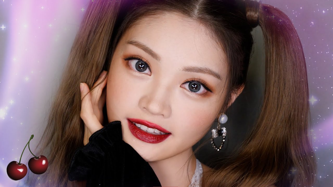 ENG)동글동글 인간체리 메이크업 Cherry makeup/Korean