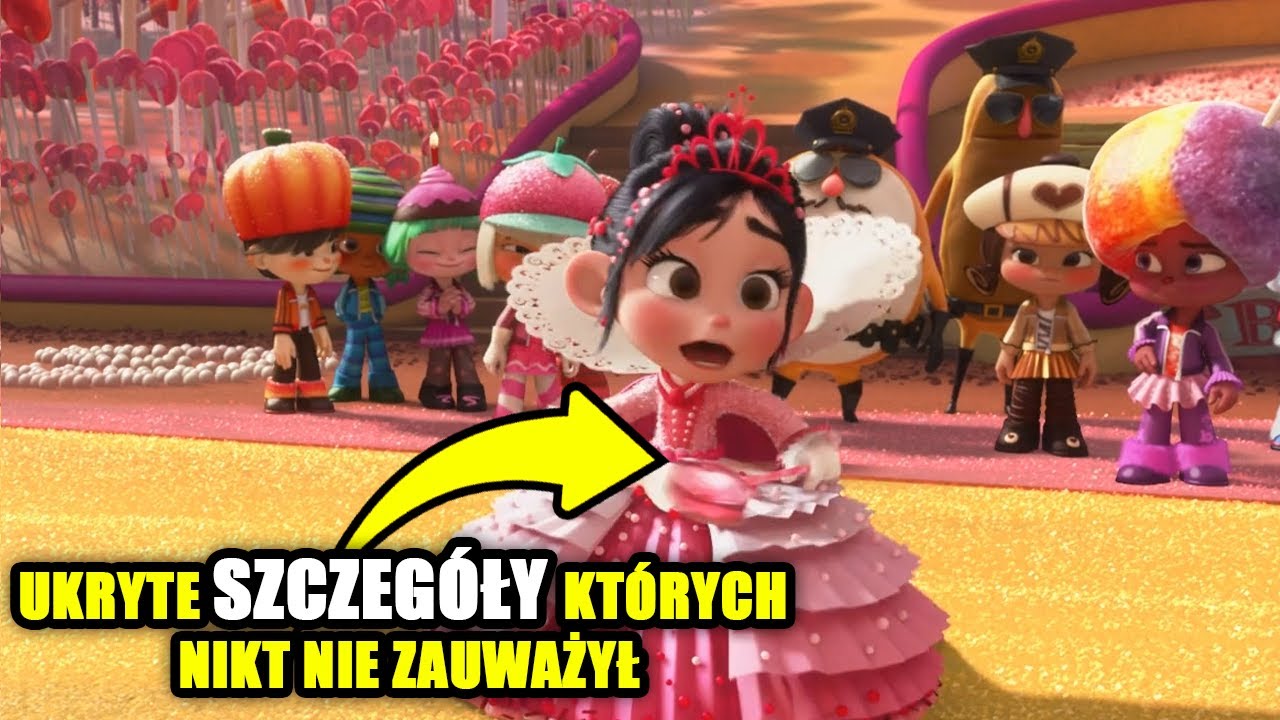 Wszystkie SZCZEGÓŁY, które przegapiłeś w Ralph Demolka