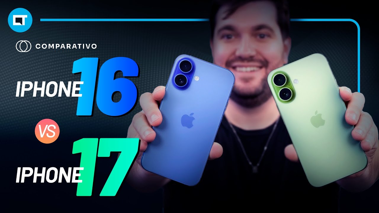 Análise iPhone 17  e comparativo com iPhone 16. [ANÁLISE/REVIEW]