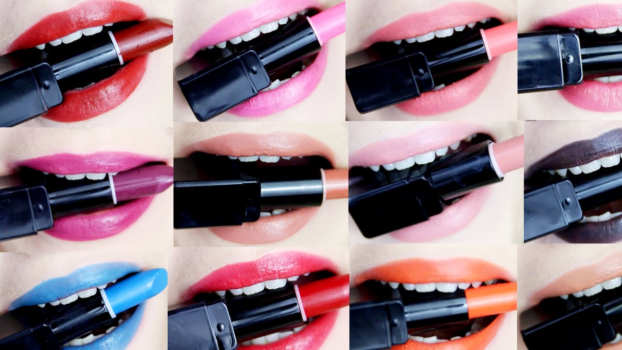 Illamasqua Lipstick Lookbook + Swatches | Katie Snooks