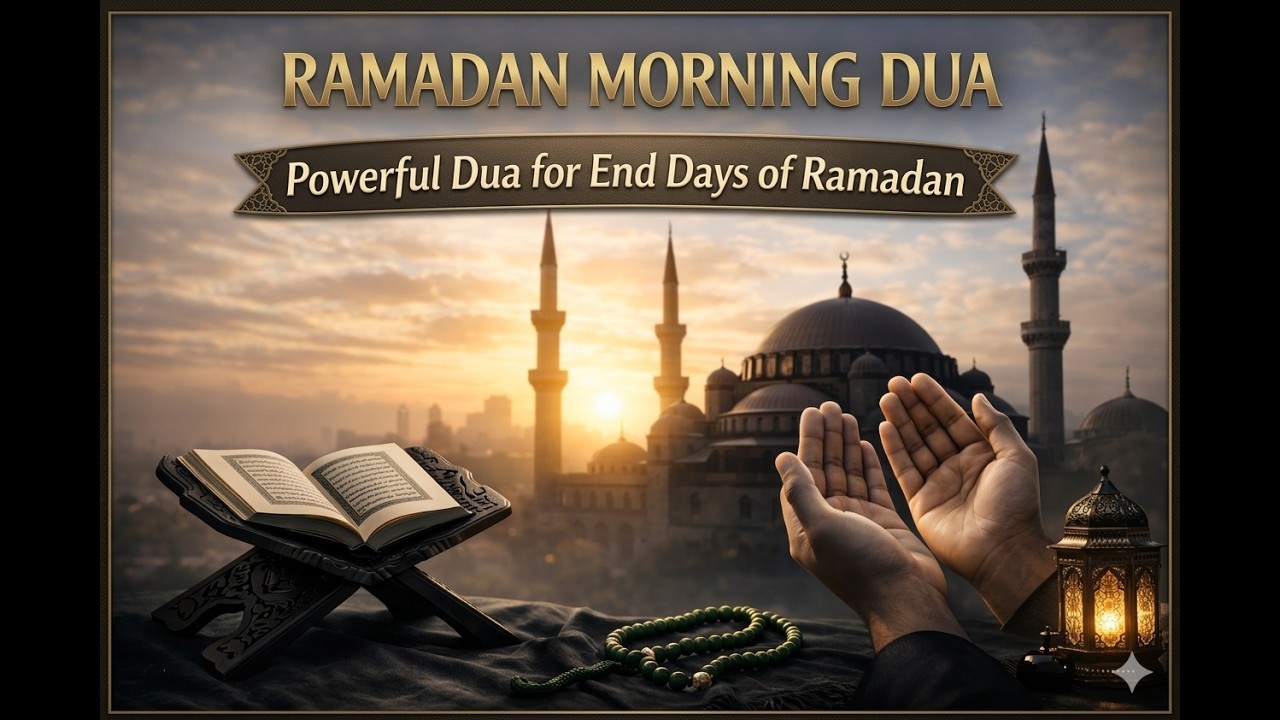 Powerful Dua for Ramadan 2026 Last Days| Forgiveness & Barakah | Allah Will Accept This InshaAllah