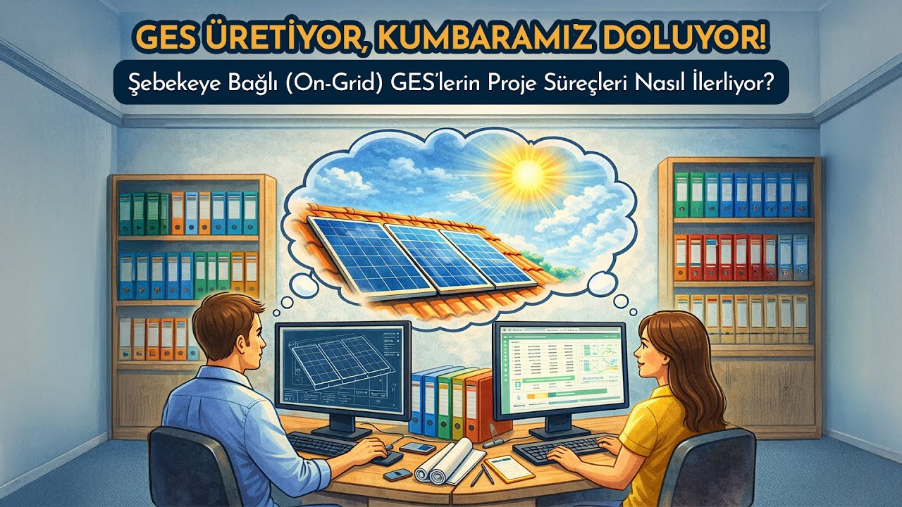 GES Üretiyor, Kumbaranız Doluyor! Şebekeye Bağlı GES'lerin İzin Süreçleri Nasıl İlerliyor?