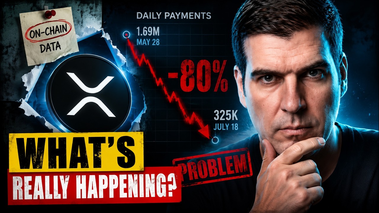Я изучил ончейн-данные XRP... у нас проблема
