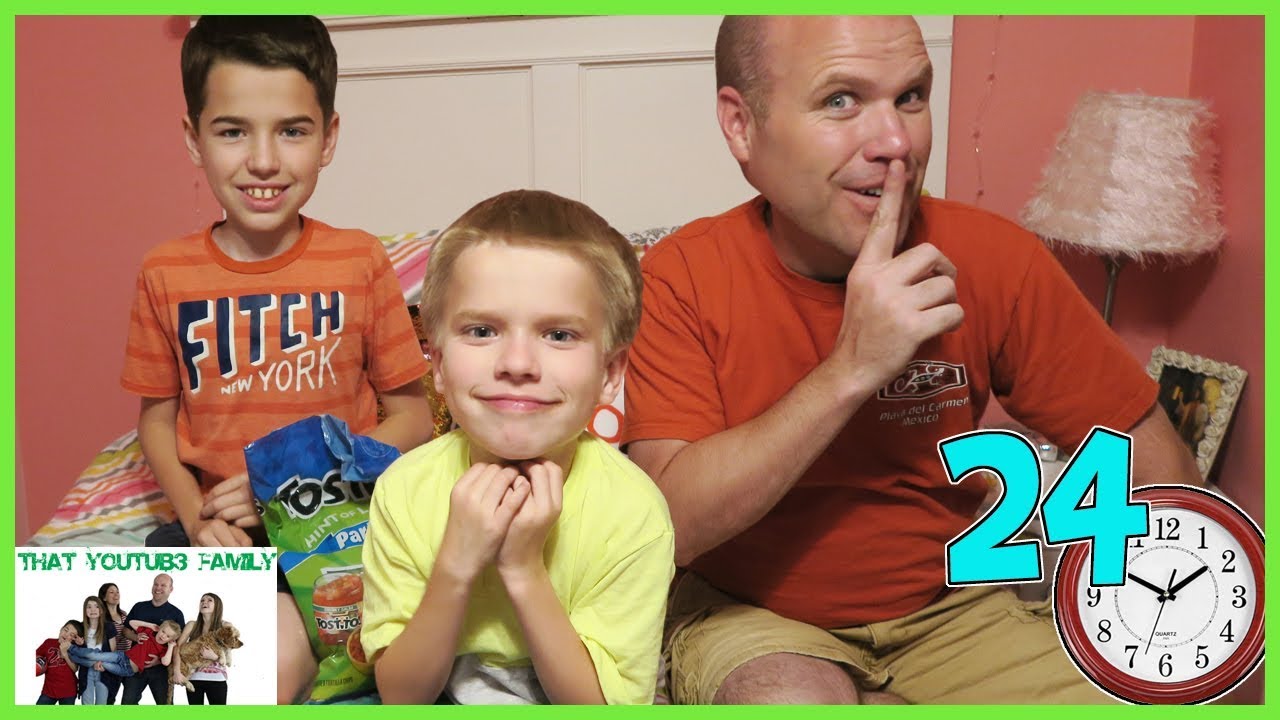 24 Hours In Jordan's Room / That YouTub3 Family