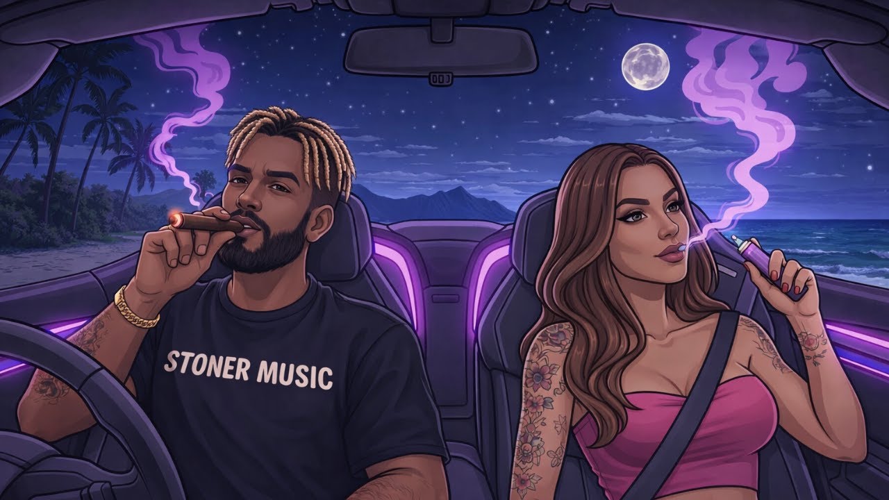 MIDNIGHT SMOKE TAPES – Slow West Coast Chill | 420 Night Drive • Stoner Soul 🌙💨