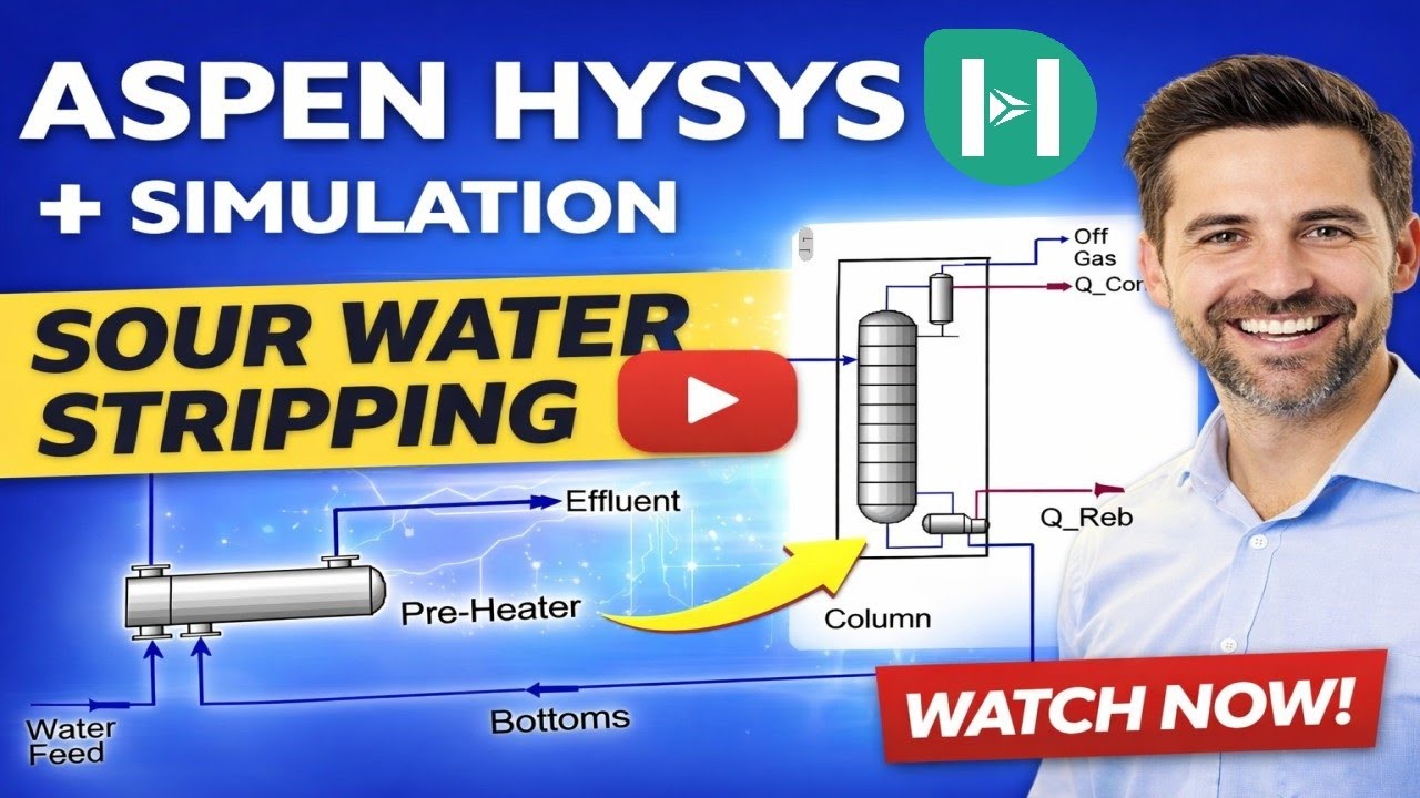 🔥 Моделирование системы удаления кислой воды в Aspen HYSYS | Пошаговое руководство для промышленн...