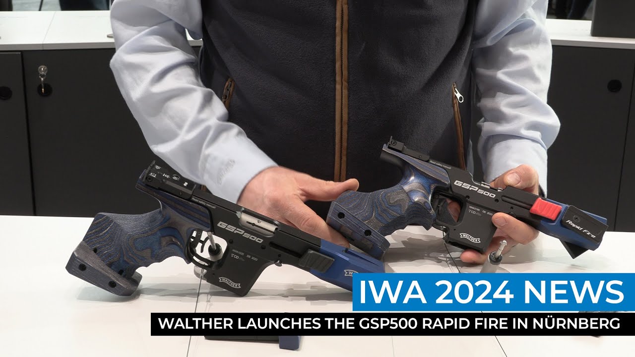 IWA 2024: Walther GSP500 Rapid Fire
