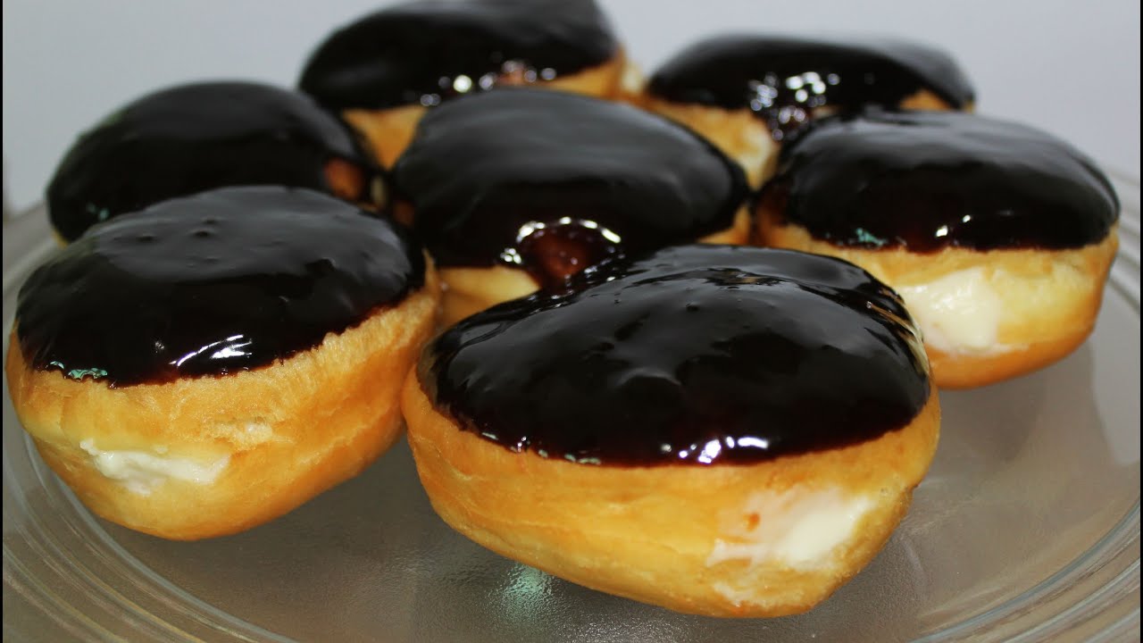 How to make Boston Cream Doughnuts at home