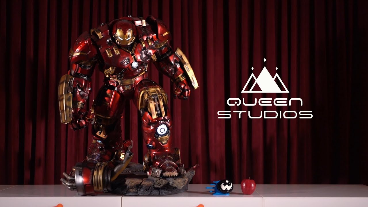 UNBOX & REVIEW IRON MAN MARK 44 A.K.A HULKBUSTER 1/4 SCALE BY QUEEN STUDIOS | CREATION AT WORKS