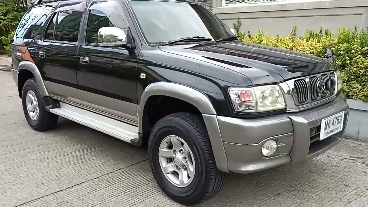 TOYOTA SportRider 3.0G Auto. 4WD Limited สีดำตัวพิเศษปี2003 รถสวย มือเดียว สีเดิมทั้งคัน@ขายแล้วครับ