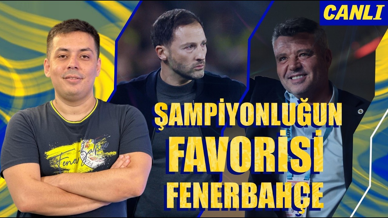Şampiyonluğun favorisi artık Fenerbahçe! | Trabzon'da Tedesco'nun imzası
