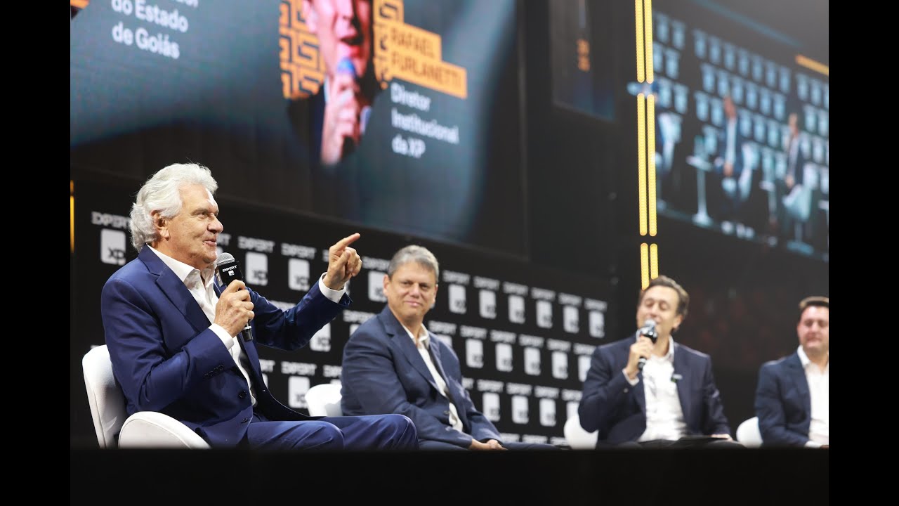 Caiado, Tarcísio e Ratinho Jr. debatem no XP Expert
