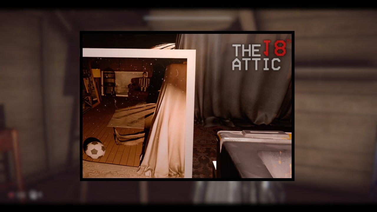 NE REGARDEZ PAS DERRIÈRE VOUS 😱🔦 (THE 18TH ATTIC - PARANORMAL ANOMALY HUNTING GAME)