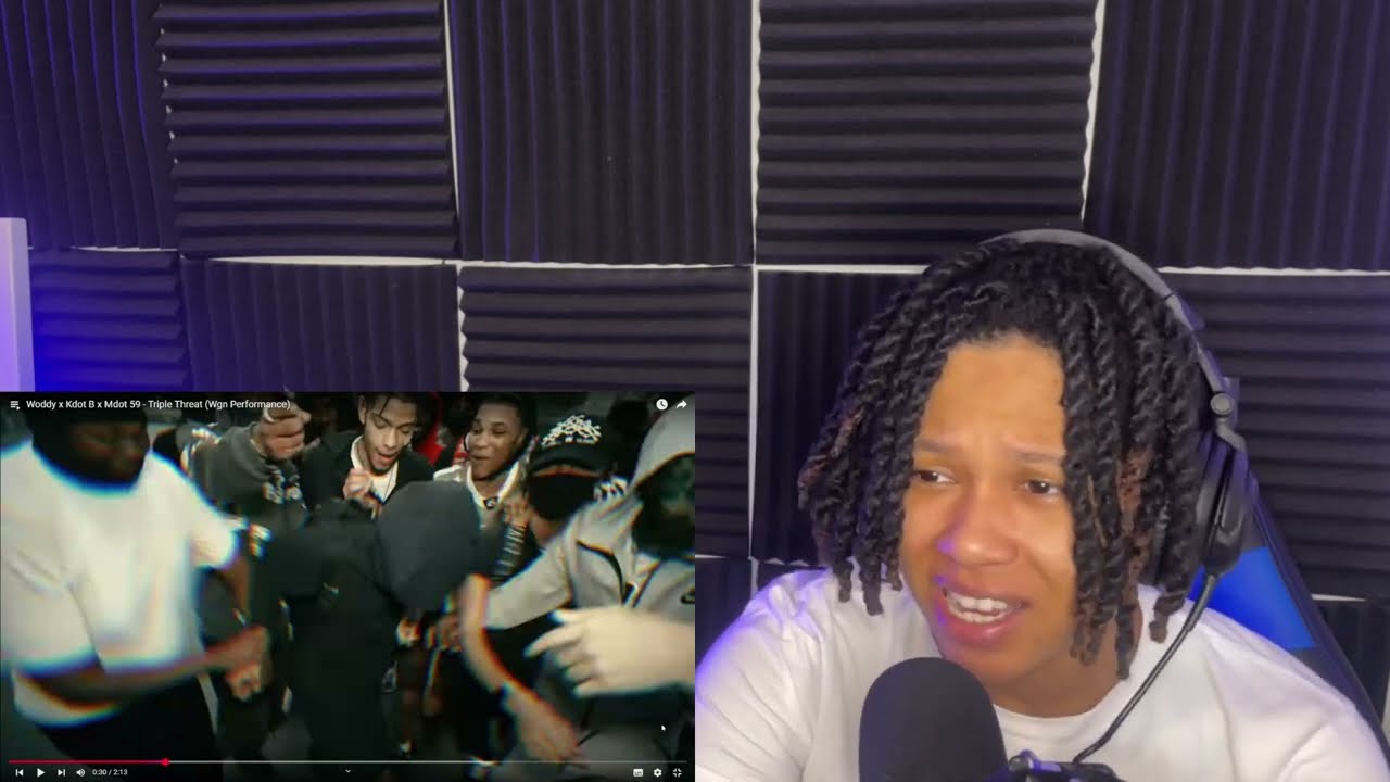 Woddy x Kdot B x Mdot 59 - Triple Threat(Reaction)