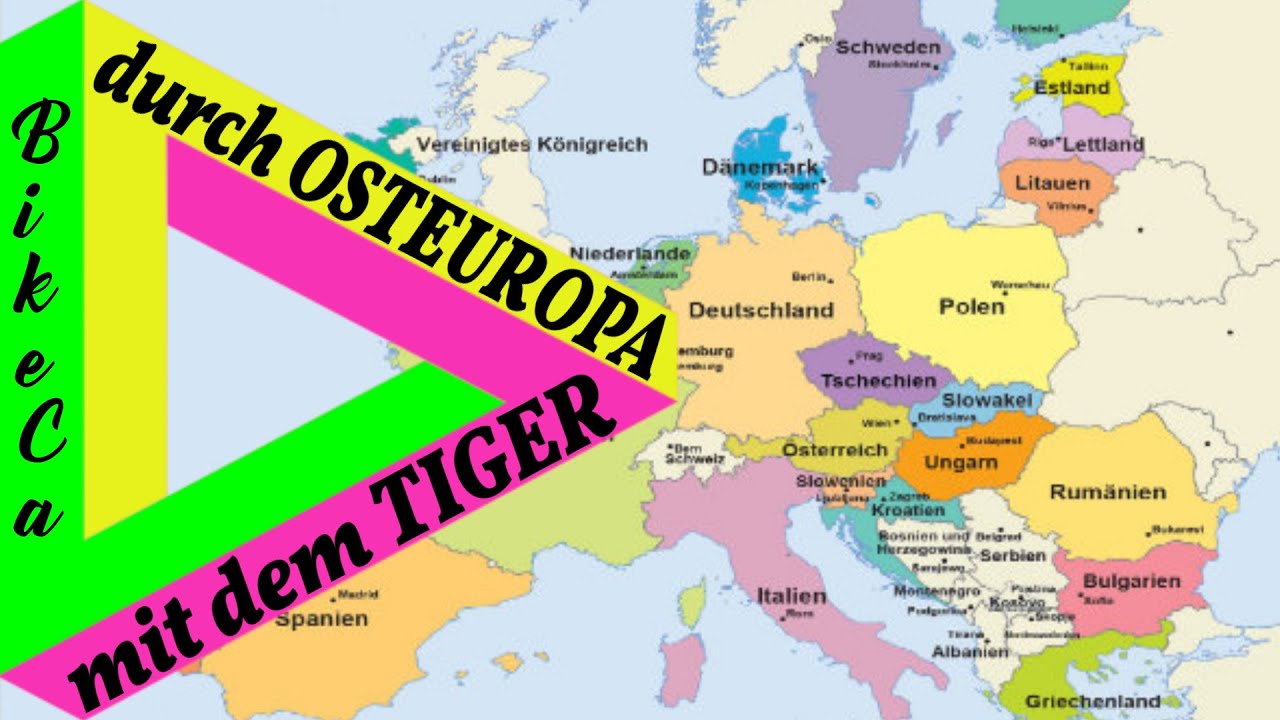 durch OSTEUROPA | mit dem TIGER | ab dem 16.08.2021