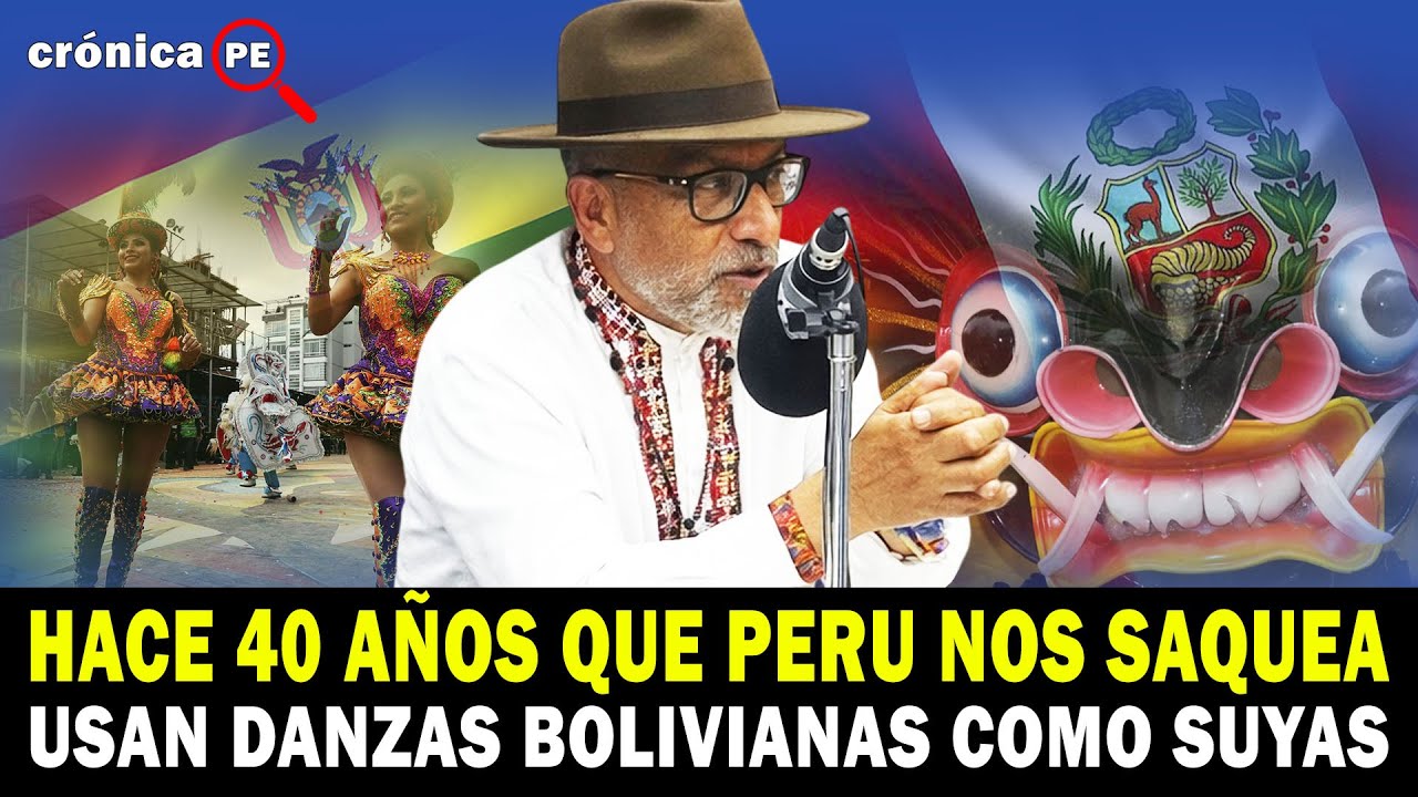 Hace 40 años que PERU nos saquea. Son educados con las danzas BOLIVIANAS como si fueran suyas.