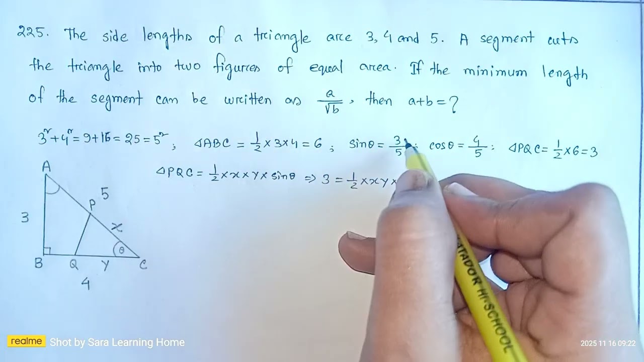 225. Geometry | BDMO - 2023 | Bangladesh Math Olympiad Question Solutions | 01612-011182 