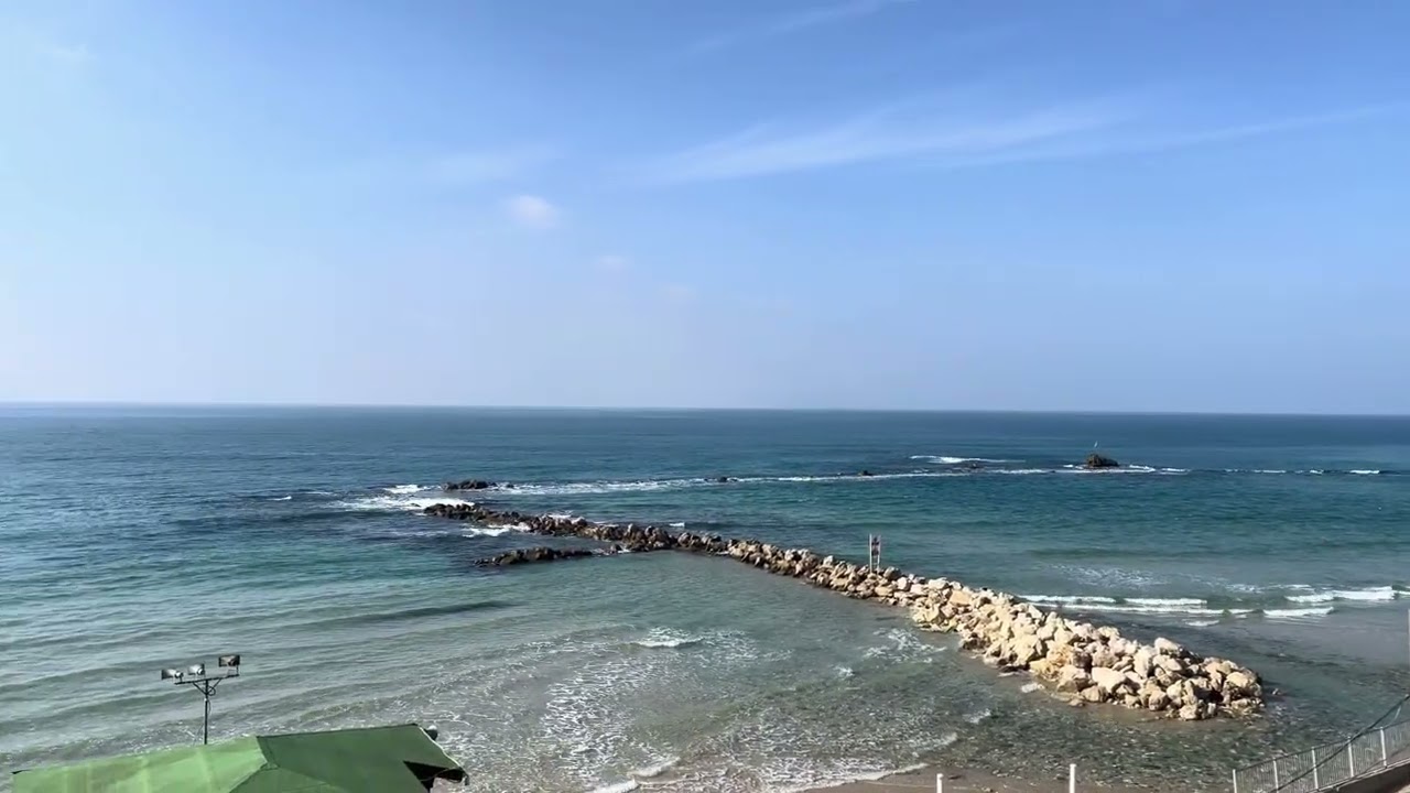 The Sound of the Sea on a Peaceful Day | Relaxing Sea Views and Breakwater Amazing Sea Relax