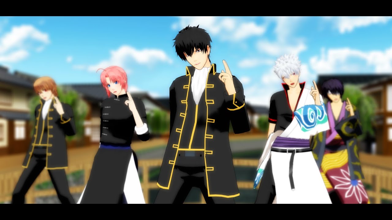 [銀魂mmd]一騎當千