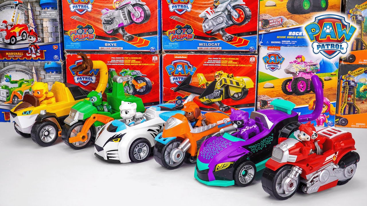Unboxing Paw Patrol Toys Series | Paw Patrol Cat Pack Vehicles Toy | Moto Pups & Jungle Patroller