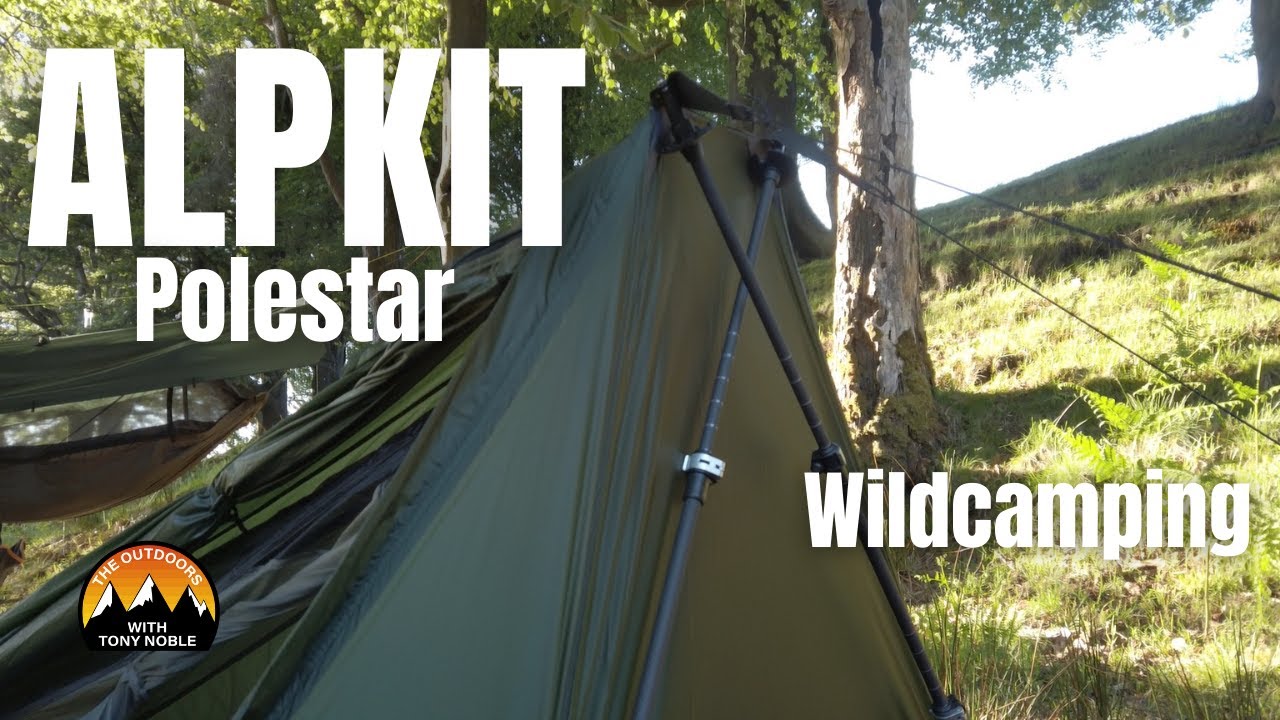 WILDCAMPING with the ALPKIT Polestar