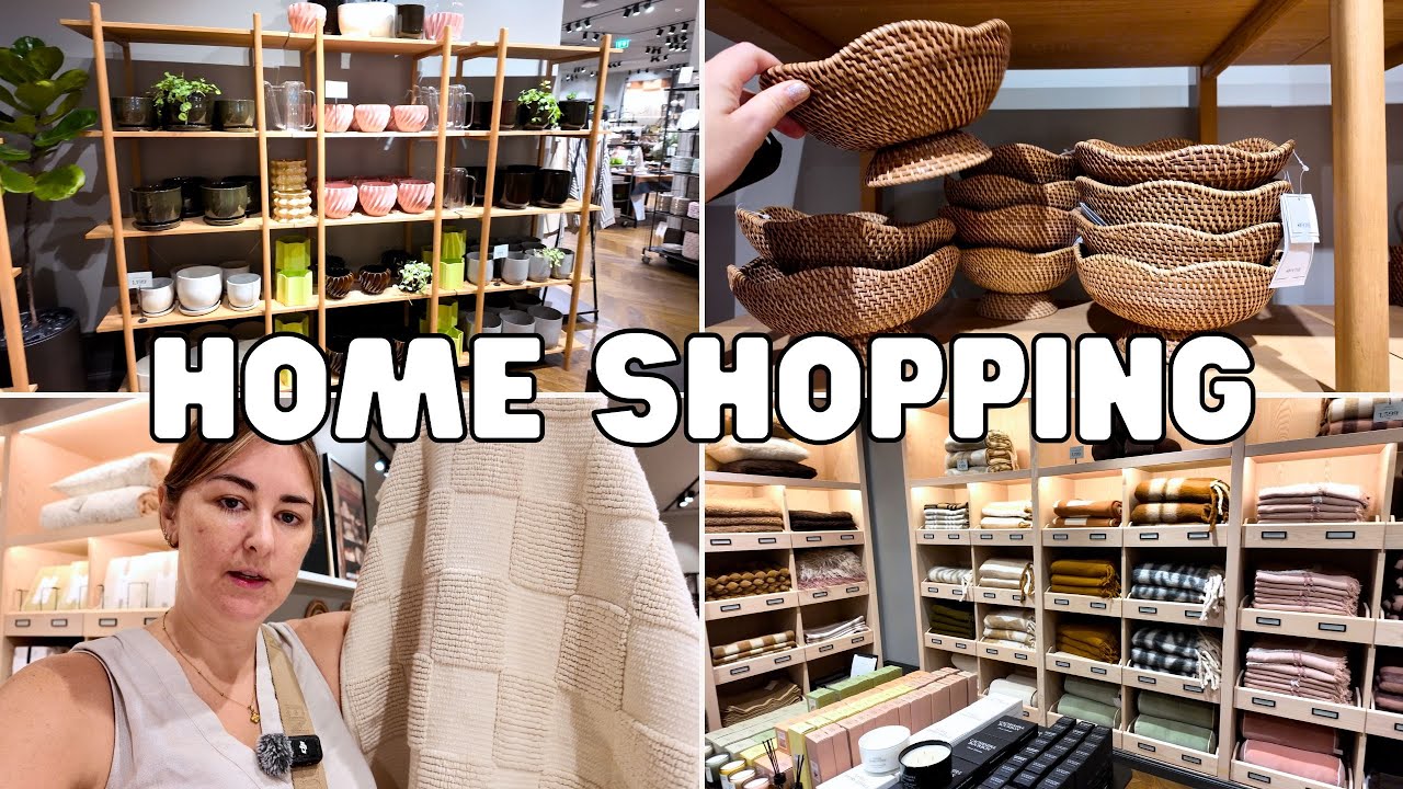 Покупки товаров для дома в Бангкоке. Обзор покупок в H&M Home, Zara Home и Muji + захватывающий в...