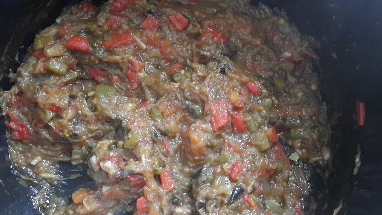 Salade d'Aubergine Marocaine 🇲🇦 (Zaalouk)