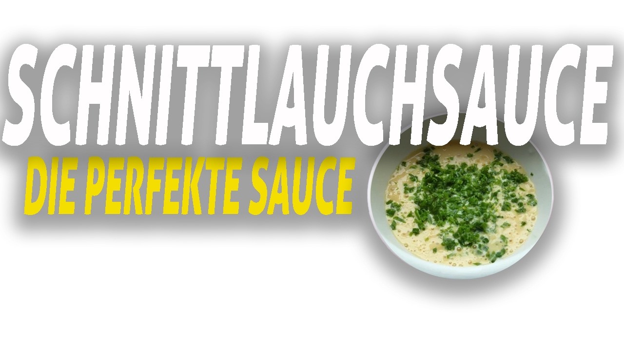 Schnittlauchsauce – cremig & voller Geschmack