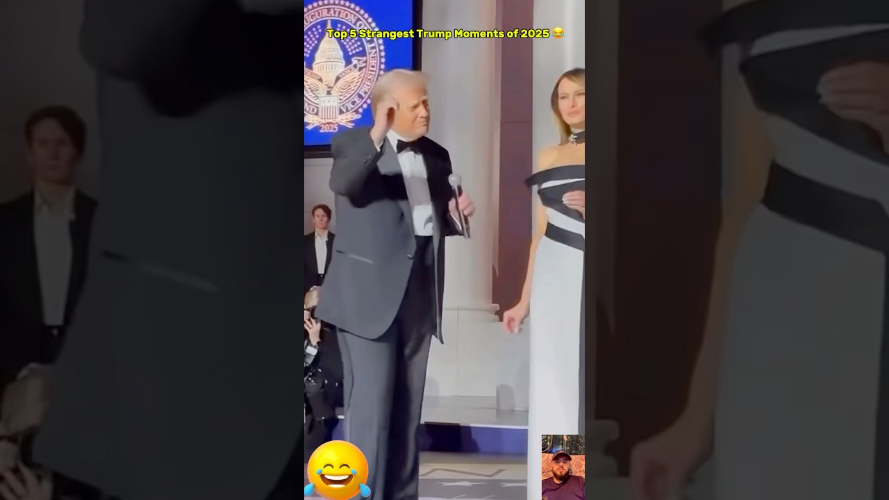 Top 5 Strangest Trump Moments of 2025 😂😂 #donaldtrump #trump #trumpnews #trumpfunny #memes #funny