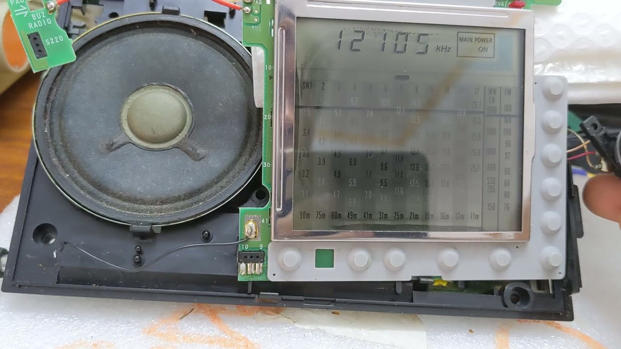 Sony ICF 7600DA Problem?