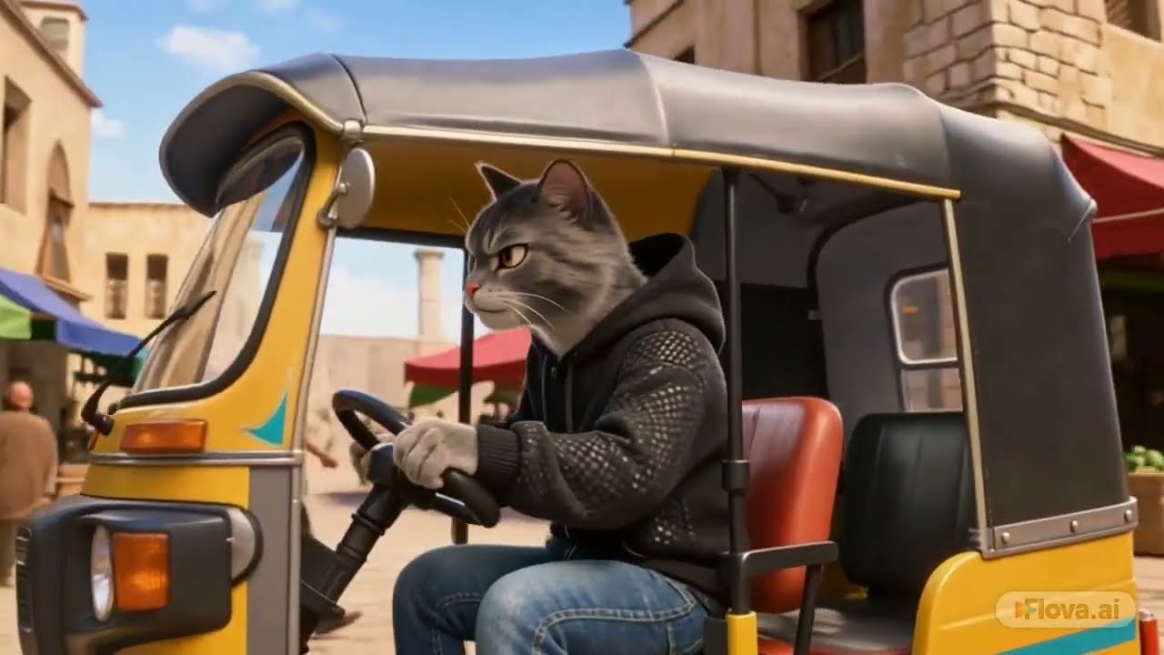 #بسبوس النوو معاه حكايه#shikamikarika #cat