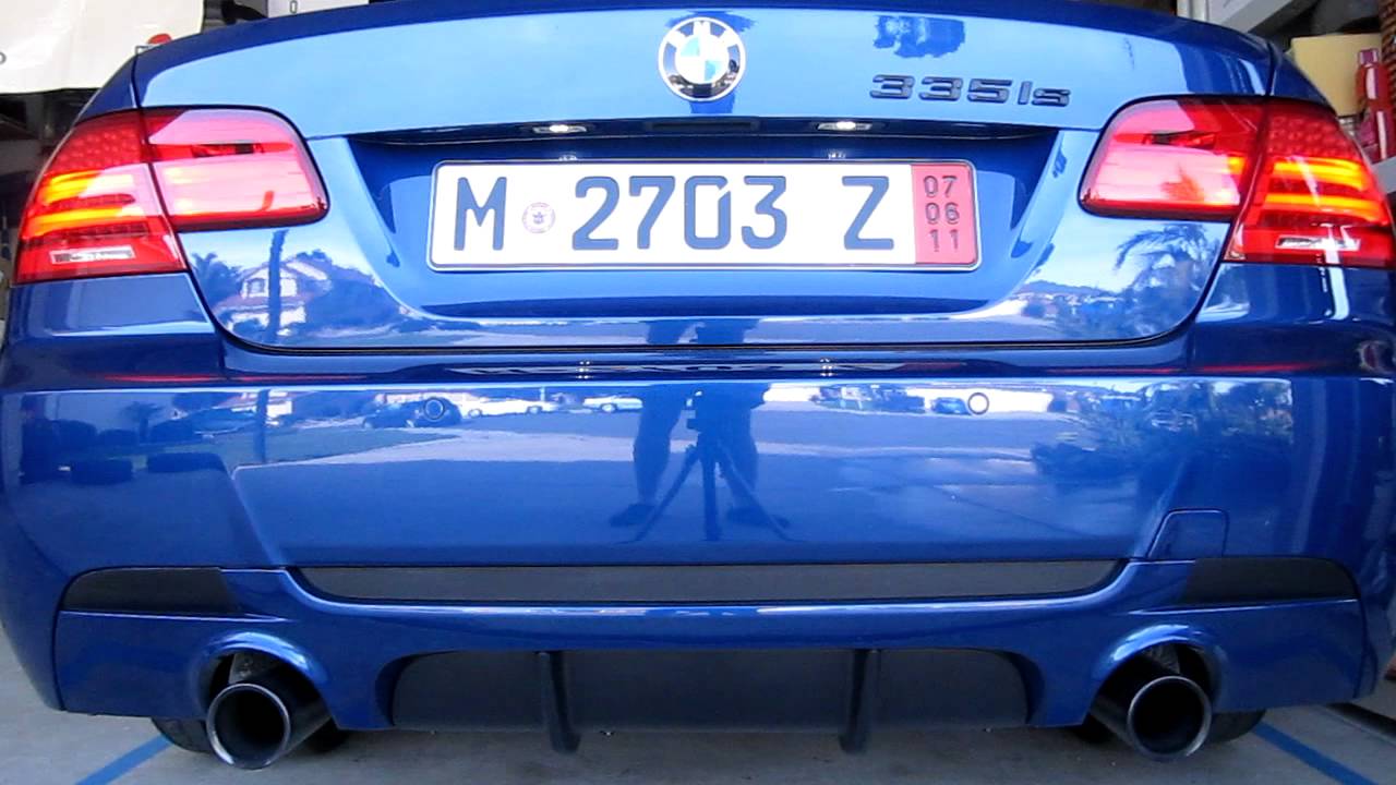 BMW 335is Cold Start