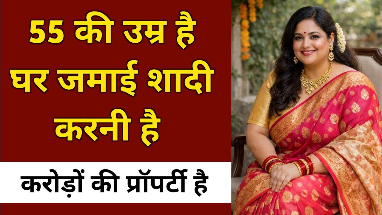 55 की उम्र है घर जमाई शादी करनी है  | Online Shaadi Profile 