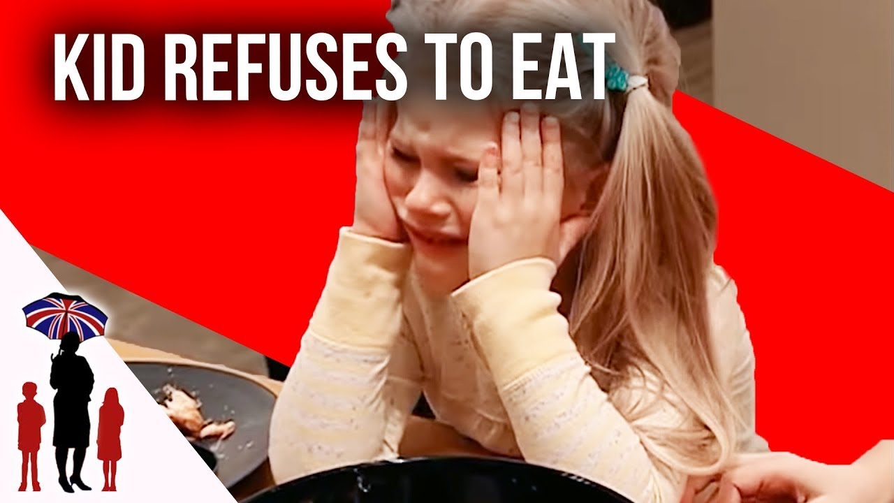 Непослушный ребёнок отказывается есть ужин | Supernanny USA